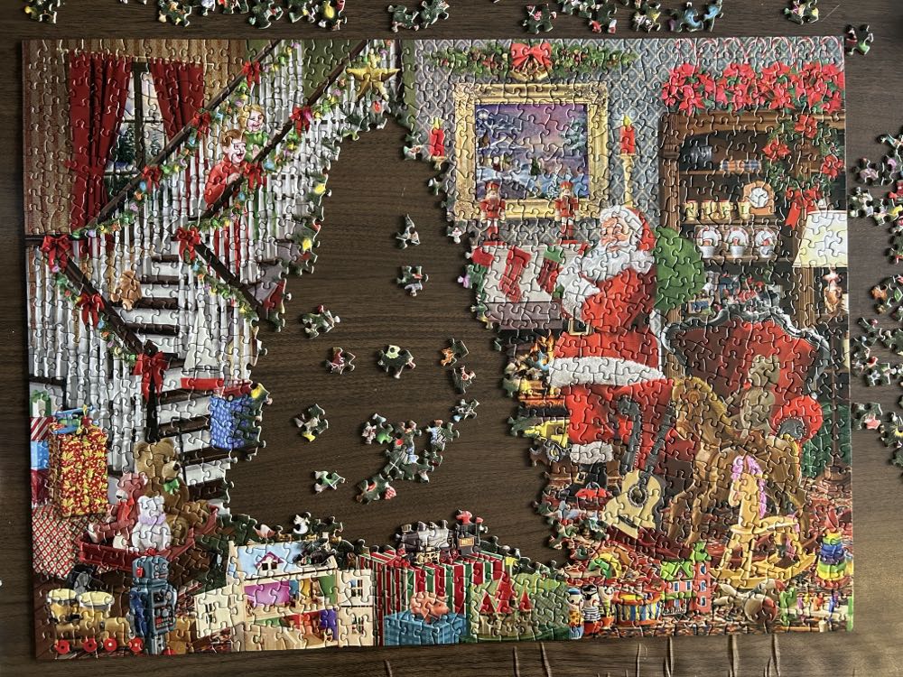 Christmas Joy - Bits And Pieces puzzle collectible [Barcode 192949063236] - Main Image 3