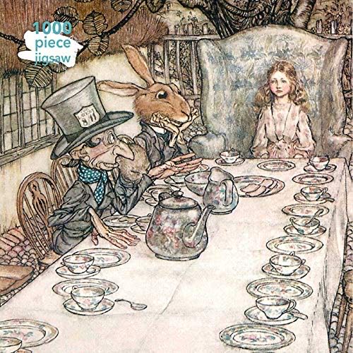 Alice In Wonderland: Tea Party - Flame Tree puzzle collectible [Barcode 9781787552227] - Main Image 1