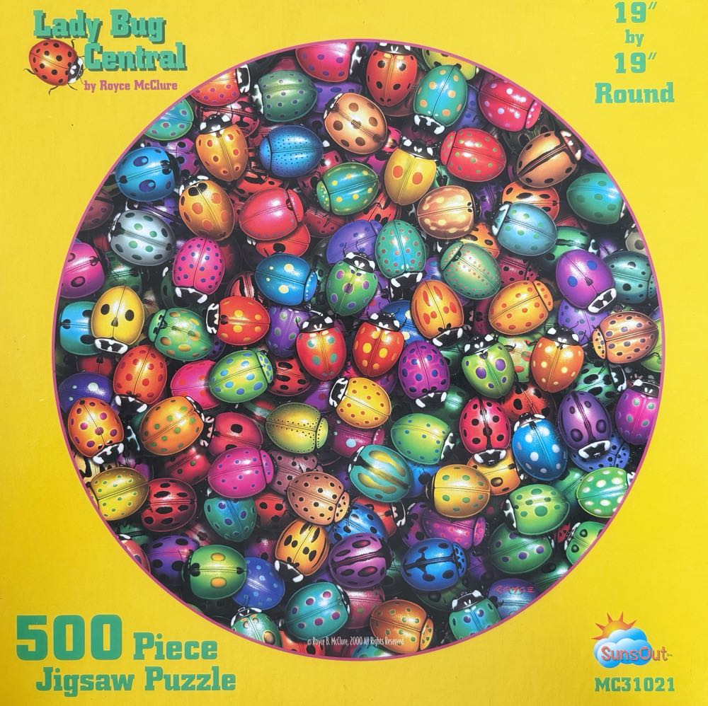 Lady Bug Central - SunsOut puzzle collectible [Barcode 796780310216] - Main Image 2
