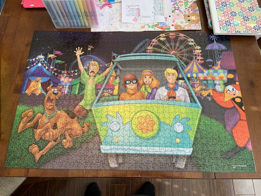 Scooby Doo Escape The Carnival - Go Games puzzle collectible [Barcode 400069344617] - Main Image 2