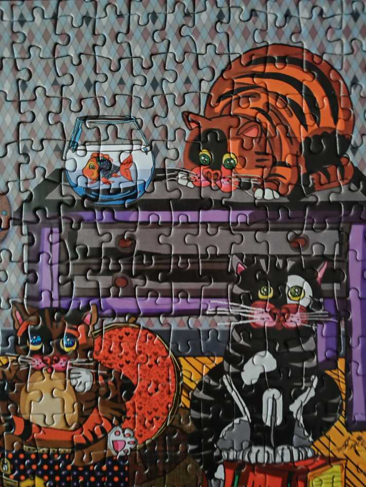 House Cats - JaCaRou puzzle collectible [Barcode 748367075544] - Main Image 4