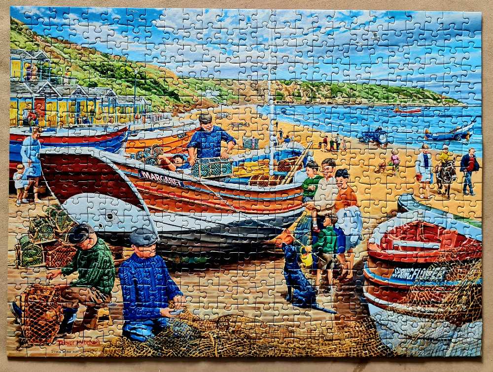The Fisherman - Ravensburger puzzle collectible [Barcode 4005556164141] - Main Image 2