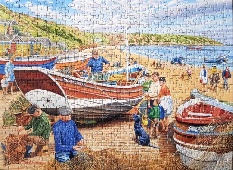 The Fisherman - Ravensburger puzzle collectible [Barcode 4005556164141] - Main Image 3