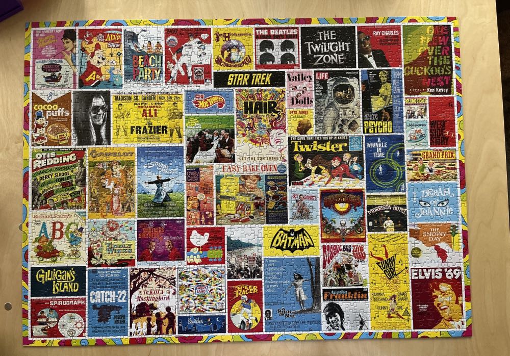 The 1960s - Re-marks puzzle collectible [Barcode 681410196783] - Main Image 2