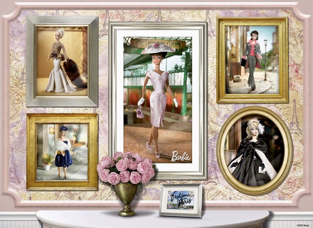 Barbie - Paris Fashion - Ravensburger puzzle collectible [Barcode 4005556803101] - Main Image 2