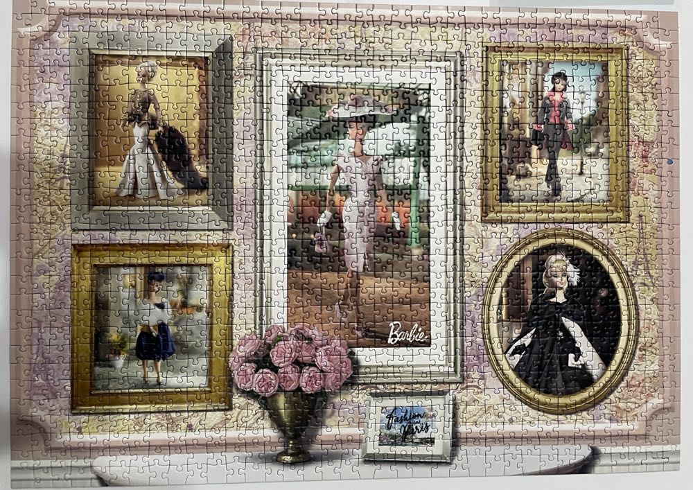 Barbie - Paris Fashion - Ravensburger puzzle collectible [Barcode 4005556803101] - Main Image 3