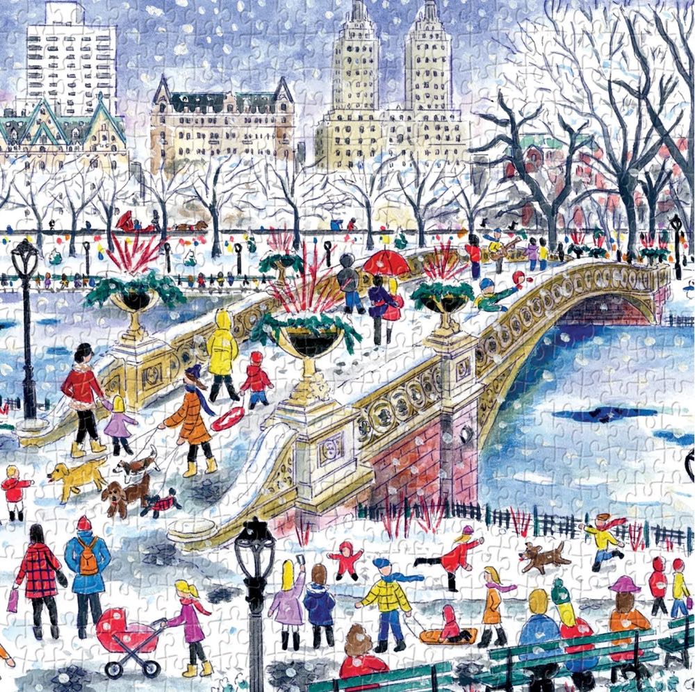 Bow Bridge In Central Park - Galison puzzle collectible - Main Image 2