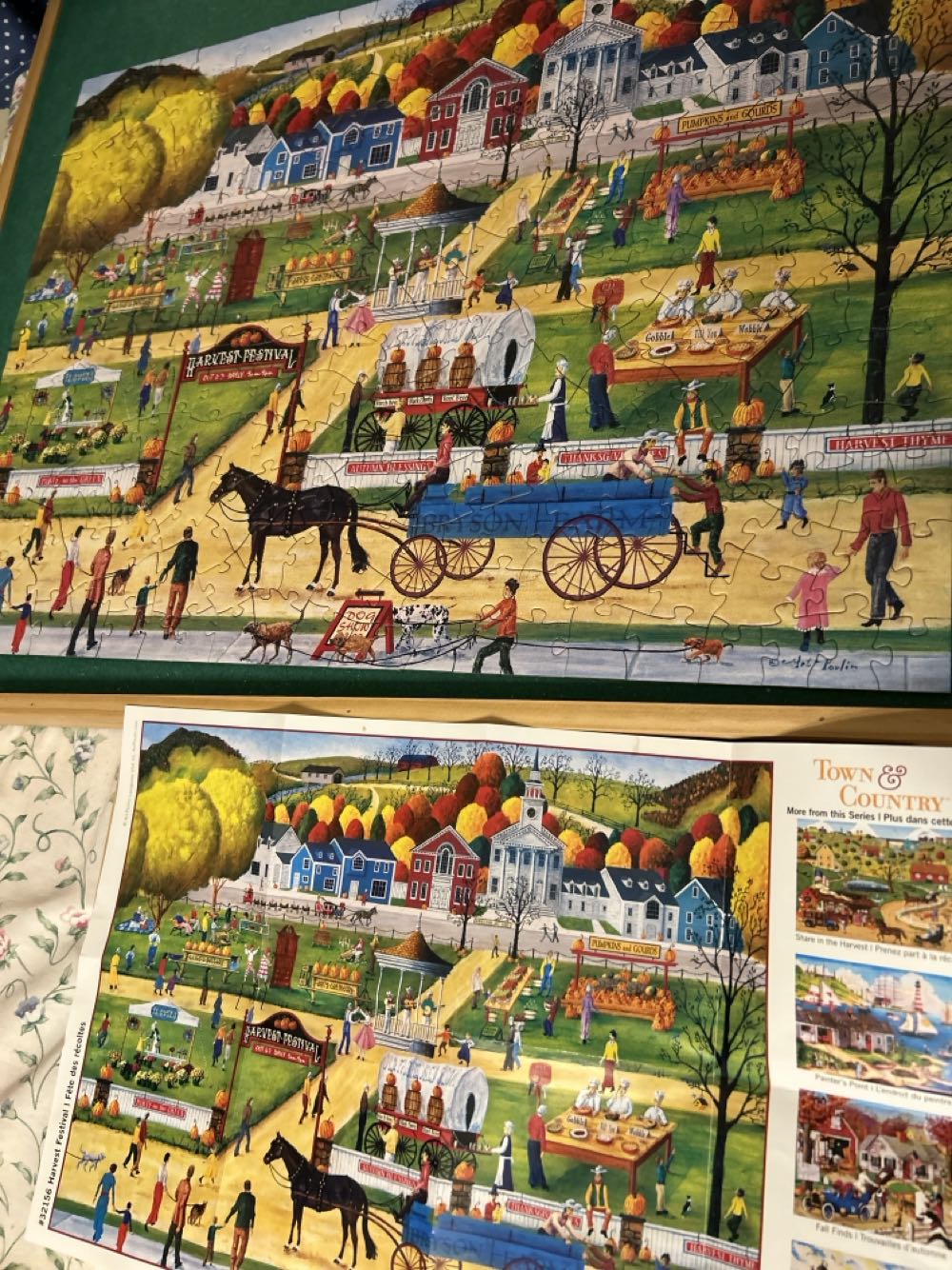 Harvest Festival - MasterPieces puzzle collectible [Barcode 705988321566] - Main Image 3