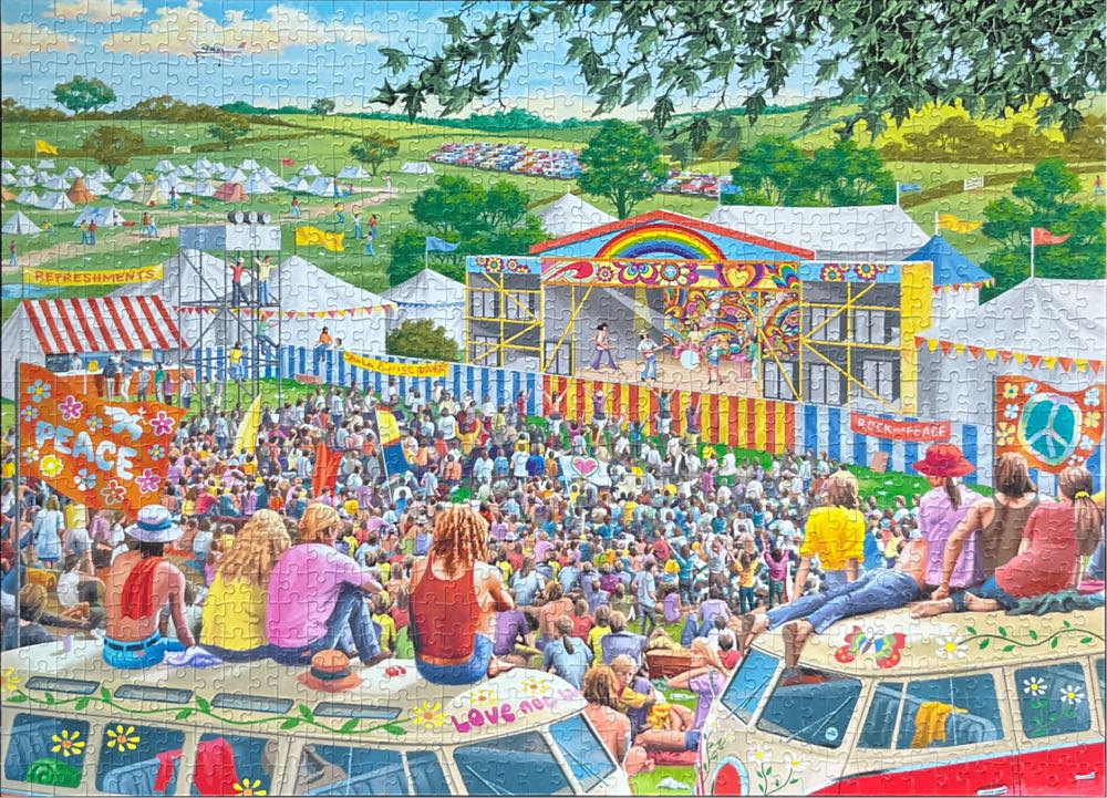 Summer Music Festival - Falcon de luxe puzzle collectible [Barcode 8710126113042] - Main Image 3