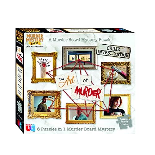 Mystery Case File The Art Of Murder✅ - University Games puzzle collectible [Barcode 023332332717] - Main Image 1