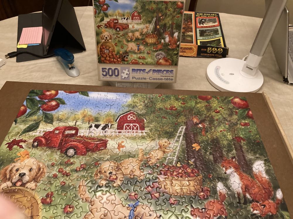 Apple Harvest Fun - Bits & Pieces puzzle collectible - Main Image 2