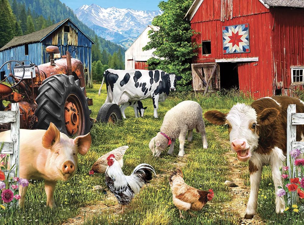 Happy Farm-Day 🆕 - Karmin International puzzle collectible [Barcode 773392029507] - Main Image 2