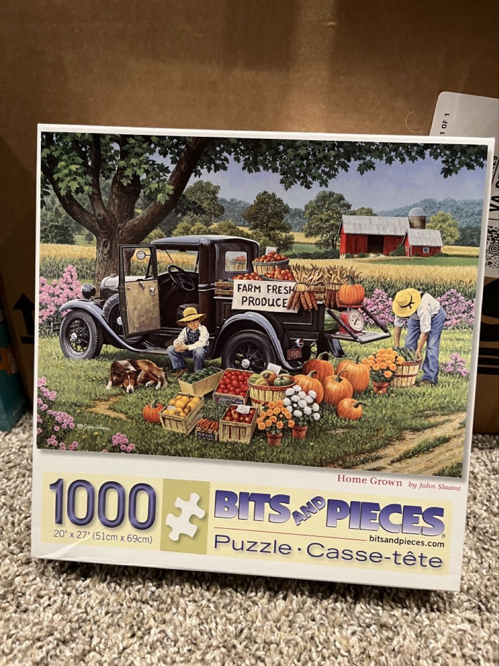 Home Grown - From Cheryl - Bits And Pieces puzzle collectible [Barcode 192949015655] - Main Image 2