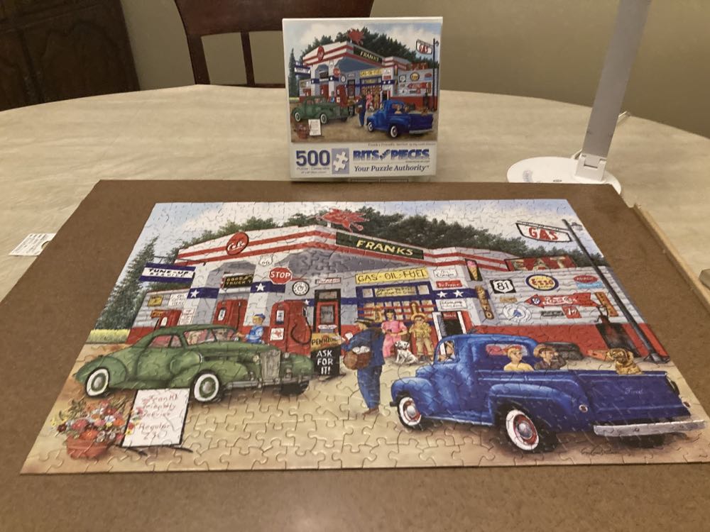 Frank’s Friendly Service ❤️ - Bits And Pieces puzzle collectible [Barcode 192949013576] - Main Image 3