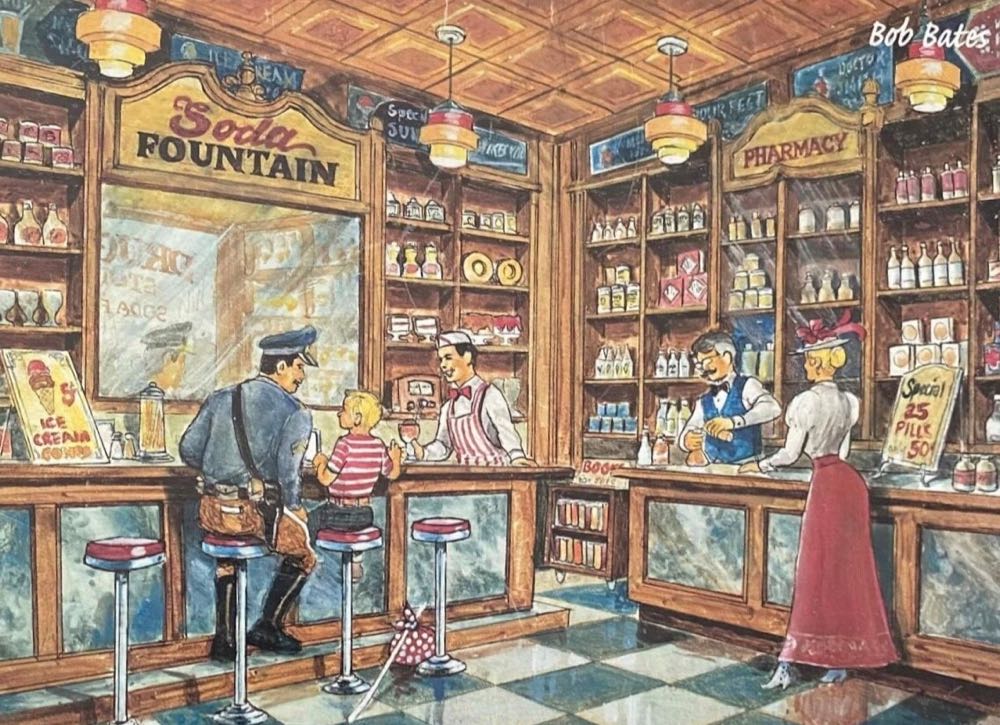 Down at the Soda Fountain - Empire puzzle collectible - Main Image 2
