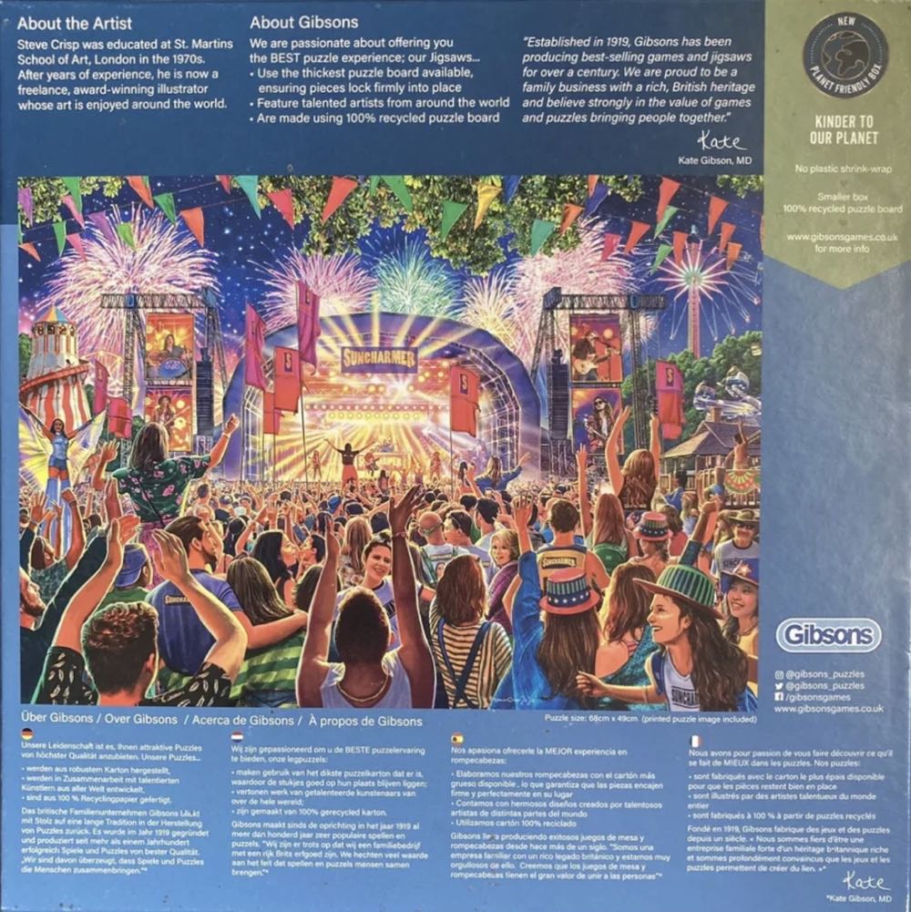 Make Some Noise - Gibsons puzzle collectible [Barcode 5012269063226] - Main Image 4