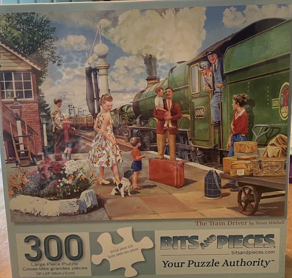 The Train Driver - Bits & Pieces puzzle collectible [Barcode 192949020444] - Main Image 2