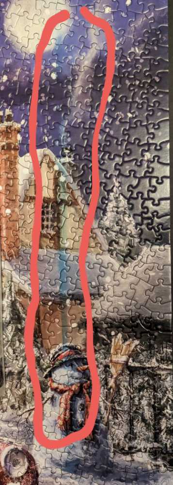 Almost Home For Christmas 🧩 - Bits And Pieces puzzle collectible [Barcode 192949056894] - Main Image 3