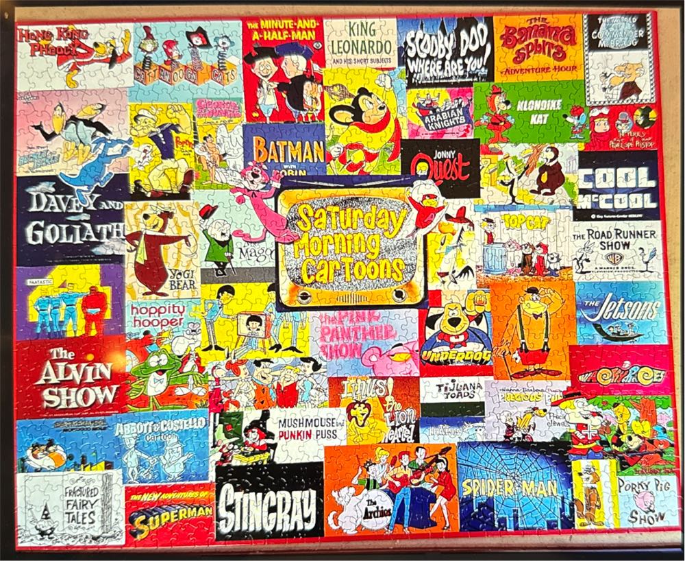 Saturday Morning Cartoons - White Mountain 🇺🇸 puzzle collectible - Main Image 2