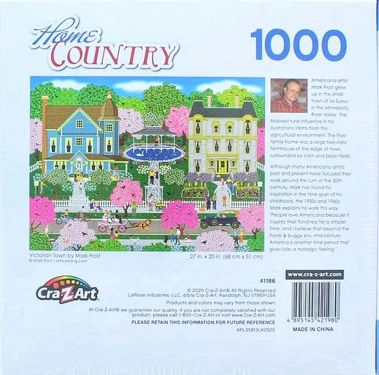 Victorian Town - Cra-Z-Art puzzle collectible [Barcode 4895145421980] - Main Image 3
