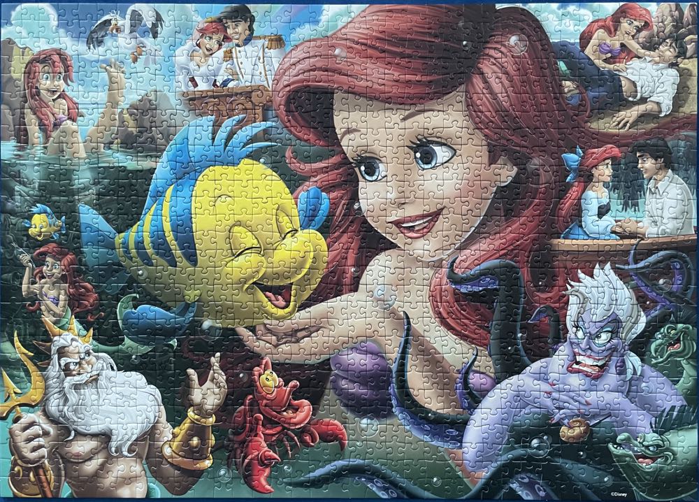 The Little Mermaid - Disney Princess Heroines (#3) - Ravensburger puzzle collectible - Main Image 2