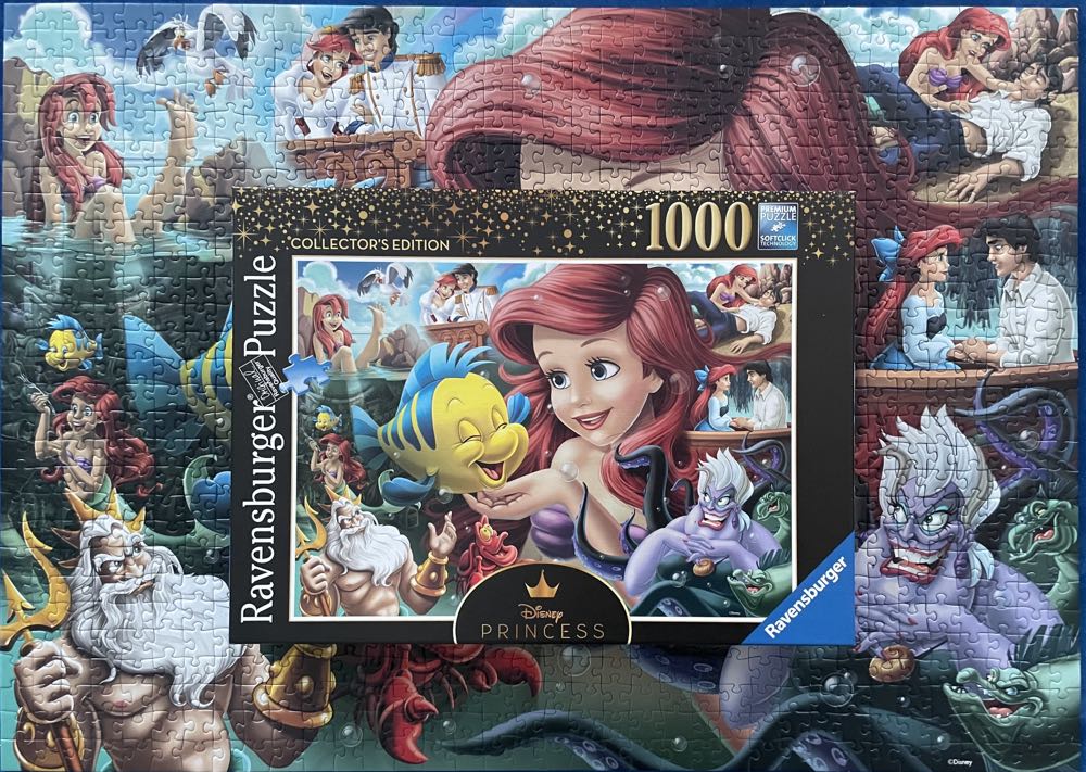 The Little Mermaid - Disney Princess Heroines (#3) - Ravensburger puzzle collectible - Main Image 3