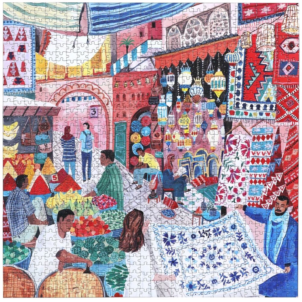 Marrakesh - eeBoo Puzzles puzzle collectible [Barcode 689196511547] - Main Image 2