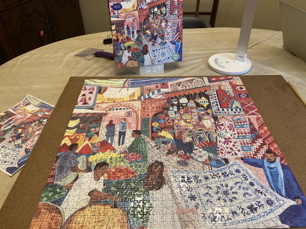 Marrakesh - eeBoo Puzzles puzzle collectible [Barcode 689196511547] - Main Image 3