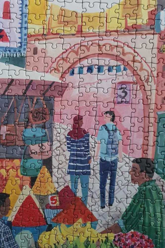 Marrakesh - eeBoo Puzzles puzzle collectible [Barcode 689196511547] - Main Image 4