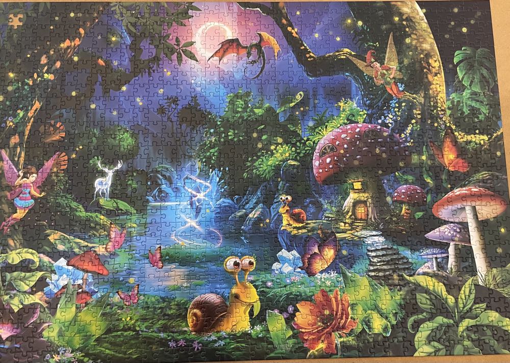 Fantasy Forest - Funbox🇦🇺 puzzle collectible [Barcode 643690102038] - Main Image 2