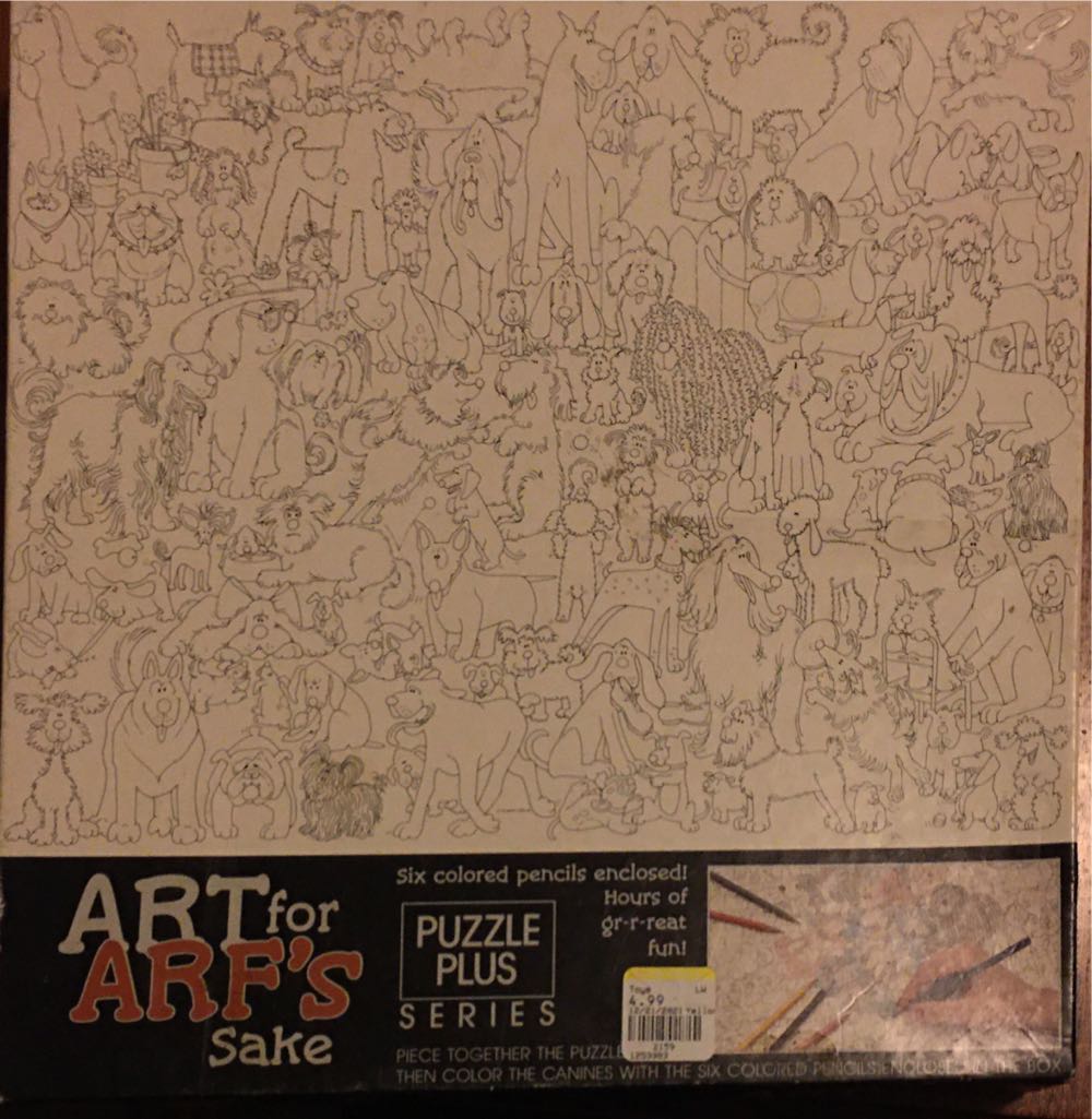 Art For Arf’s Sake - Springbok 🇺🇸 puzzle collectible - Main Image 1