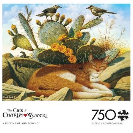 A Prickly Pair and Poncho - Buffalo puzzle collectible [Barcode 079346172986] - Main Image 3