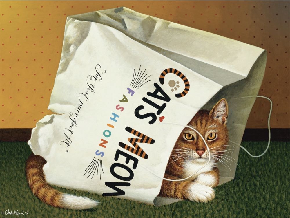 Dudley Wadsworth Catsinbag - Buffalo puzzle collectible [Barcode 079346172993] - Main Image 3