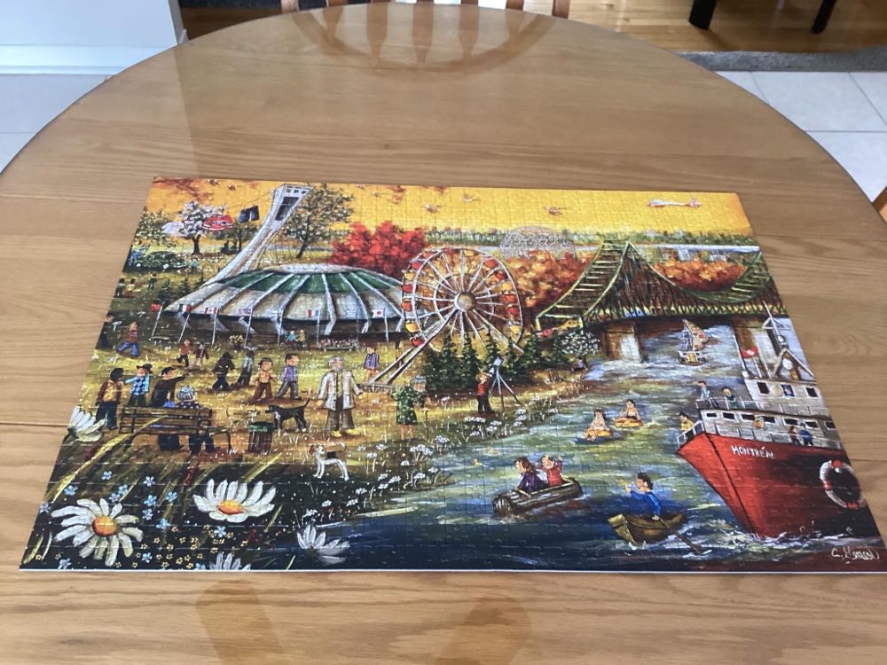 Happy Birthday Montreal - Trefl puzzle collectible [Barcode 061152001864] - Main Image 3