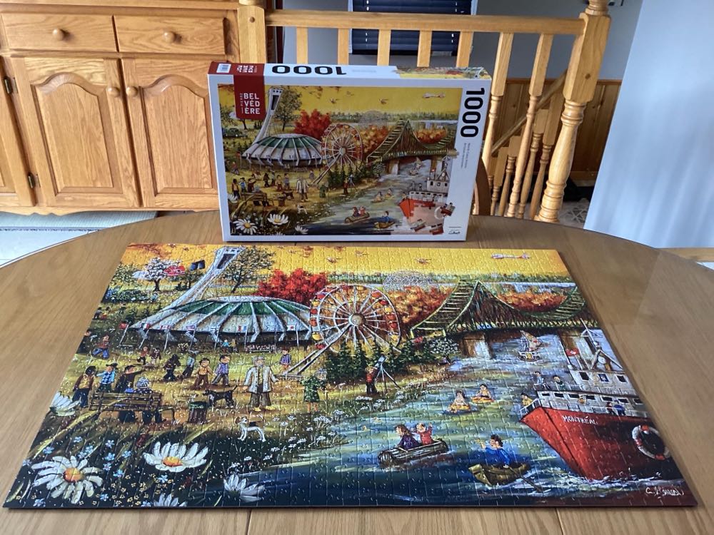 Happy Birthday Montreal - Trefl puzzle collectible [Barcode 061152001864] - Main Image 4