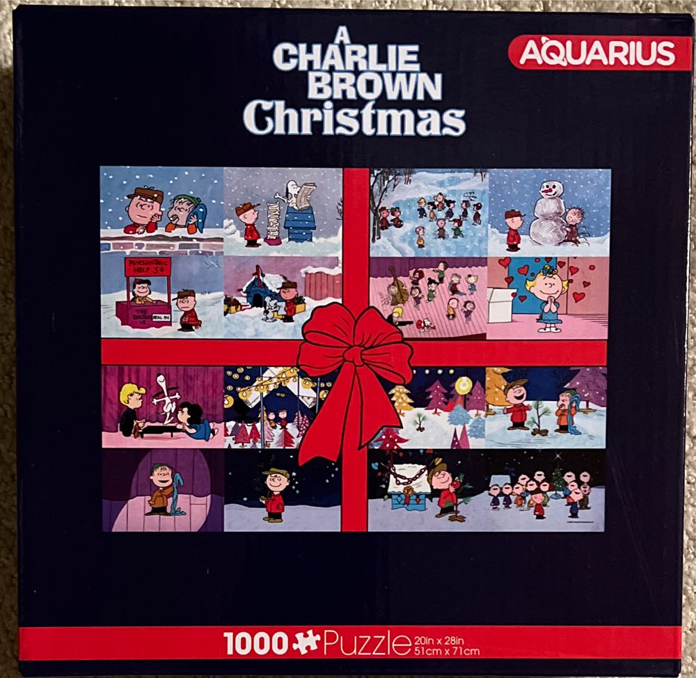 A Charlie Brown Christmas Collage Image - Aquarius puzzle collectible [Barcode 840391154612] - Main Image 2