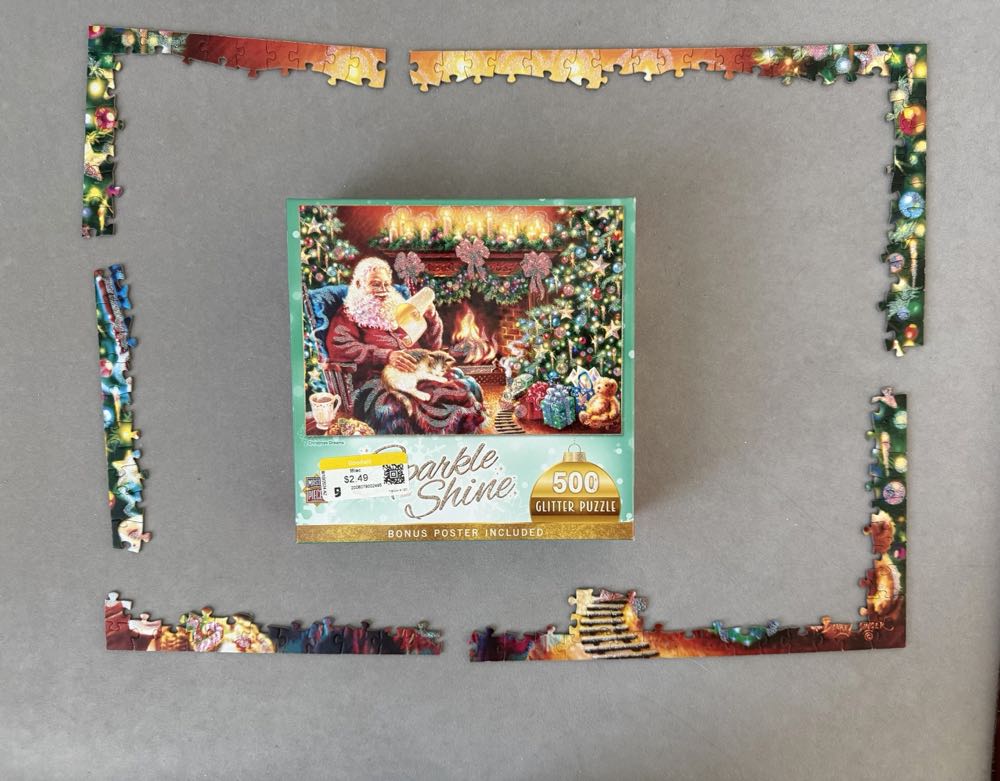 Christmas Dreams - Completed - Master Pieces puzzle collectible [Barcode 705988317385] - Main Image 2