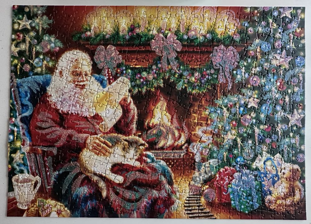 Christmas Dreams - Completed - Master Pieces puzzle collectible [Barcode 705988317385] - Main Image 3
