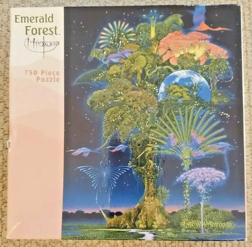 Emerald Forest -  Ceaco puzzle collectible [Barcode 021081029537] - Main Image 2