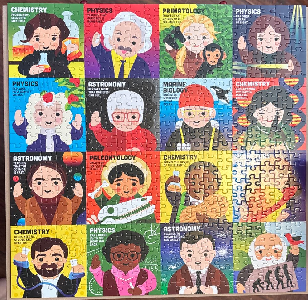 Little Scientist - Mudpuppy puzzle collectible - Main Image 2