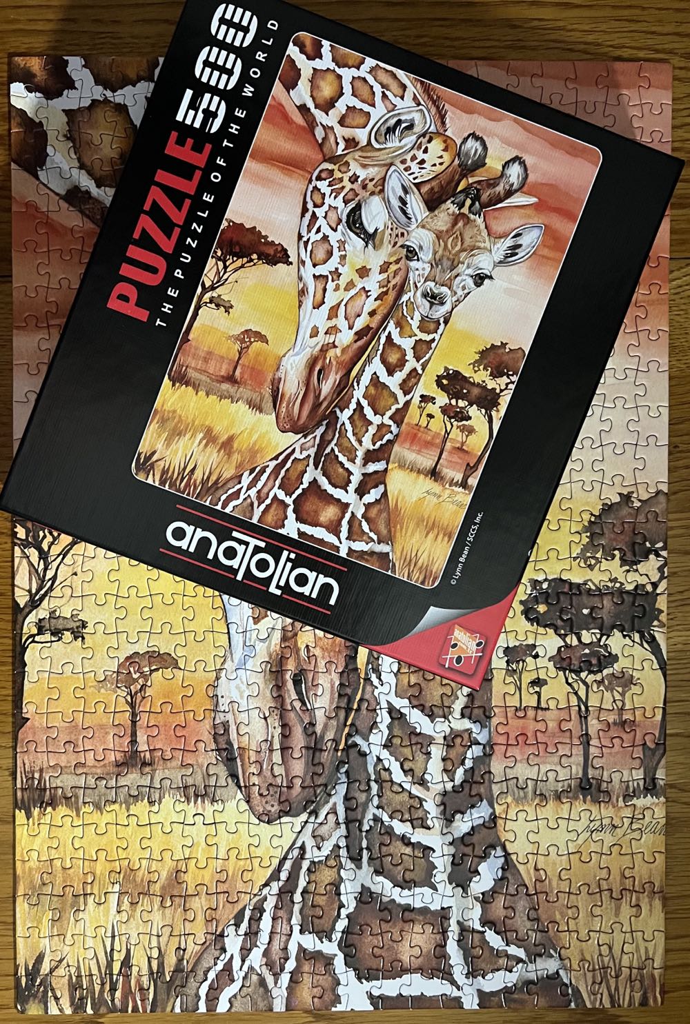 Giraffe - Anatolian puzzle collectible [Barcode 8698543136151] - Main Image 3