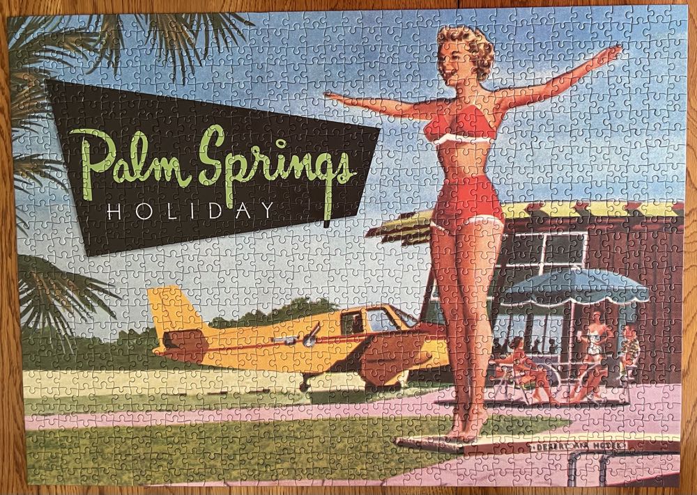 Palm Springs - Buffalo puzzle collectible [Barcode 9781423639671] - Main Image 2