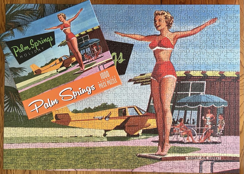 Palm Springs - Buffalo puzzle collectible [Barcode 9781423639671] - Main Image 3