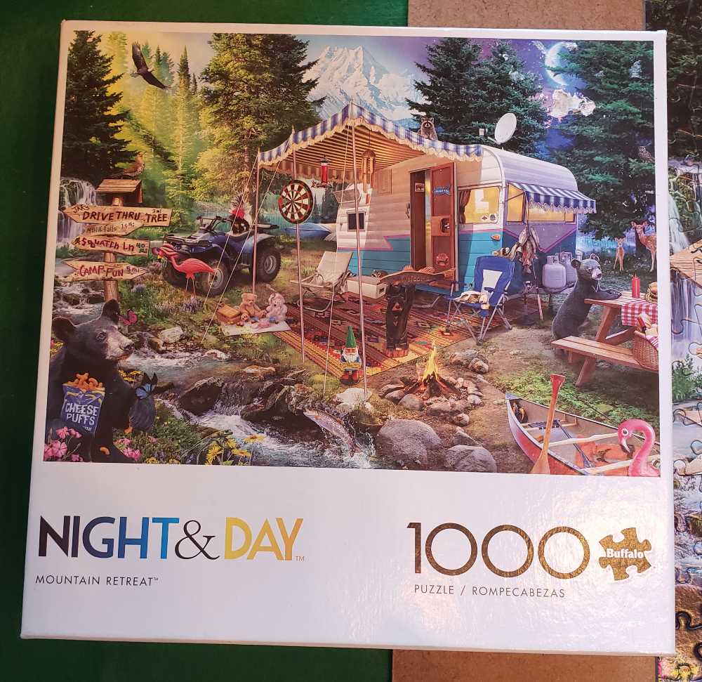 Mountain Retreat - Buffalo puzzle collectible [Barcode 079346118687] - Main Image 3