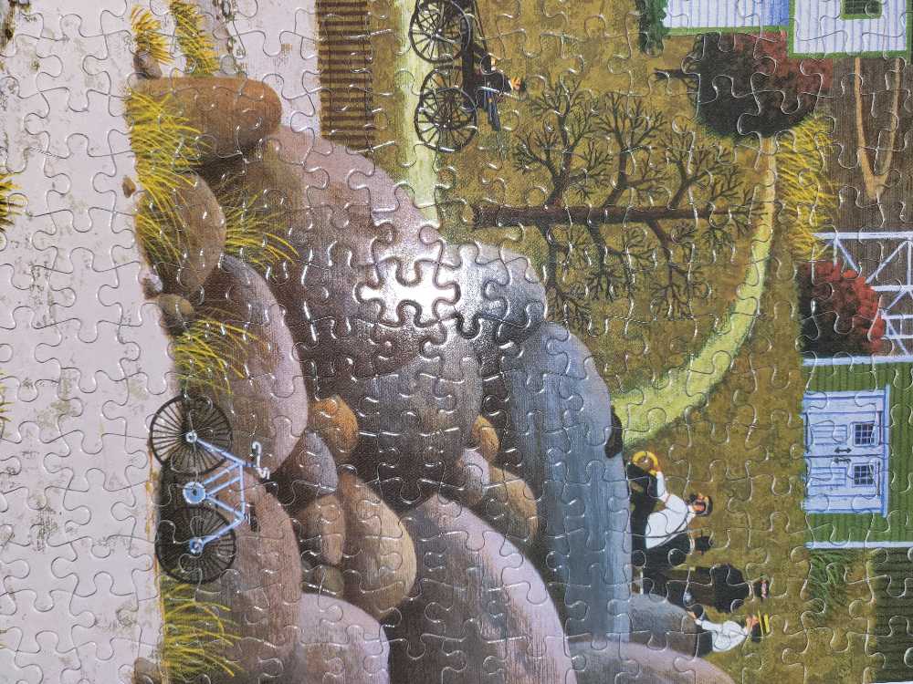 Whaler’s Bay - Milton Bradley puzzle collectible [Barcode 032244046797] - Main Image 3