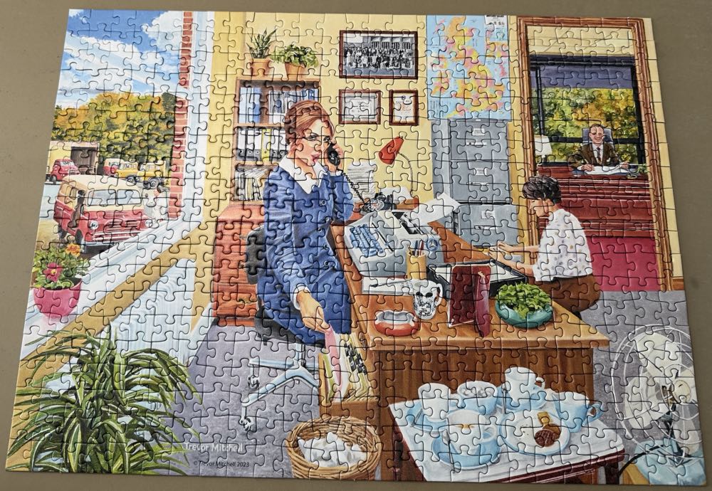 The Secretary - Ravensburger UK puzzle collectible - Main Image 2