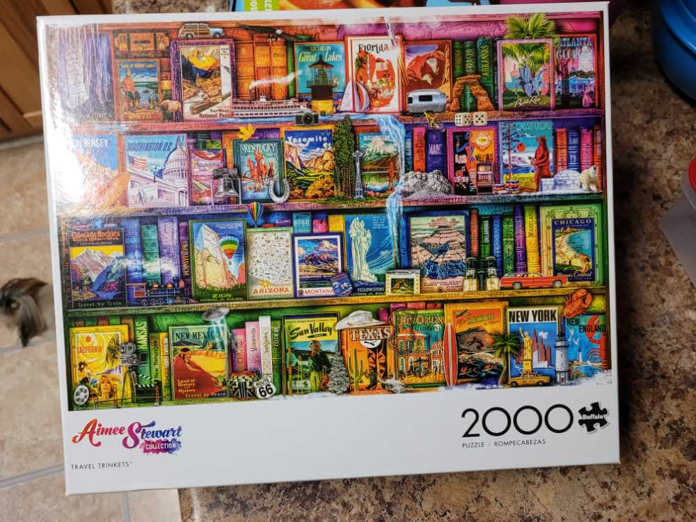 Travel Trinkets - Buffalo Games 🇺🇸 puzzle collectible [Barcode 079346021246] - Main Image 2