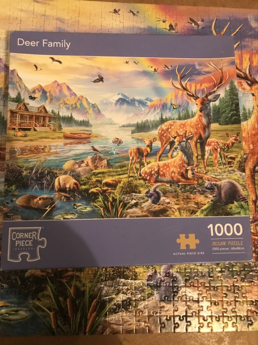 Deer Family - Corner Piece puzzle collectible [Barcode 5052089316522] - Main Image 3