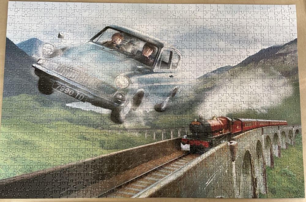 Flying Car - Harry Potter Wizarding World puzzle collectible [Barcode 5060693534683] - Main Image 2