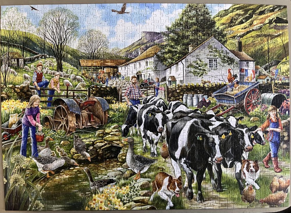 Another Day On The Farm - Falcon puzzle collectible [Barcode 8710126112830] - Main Image 2